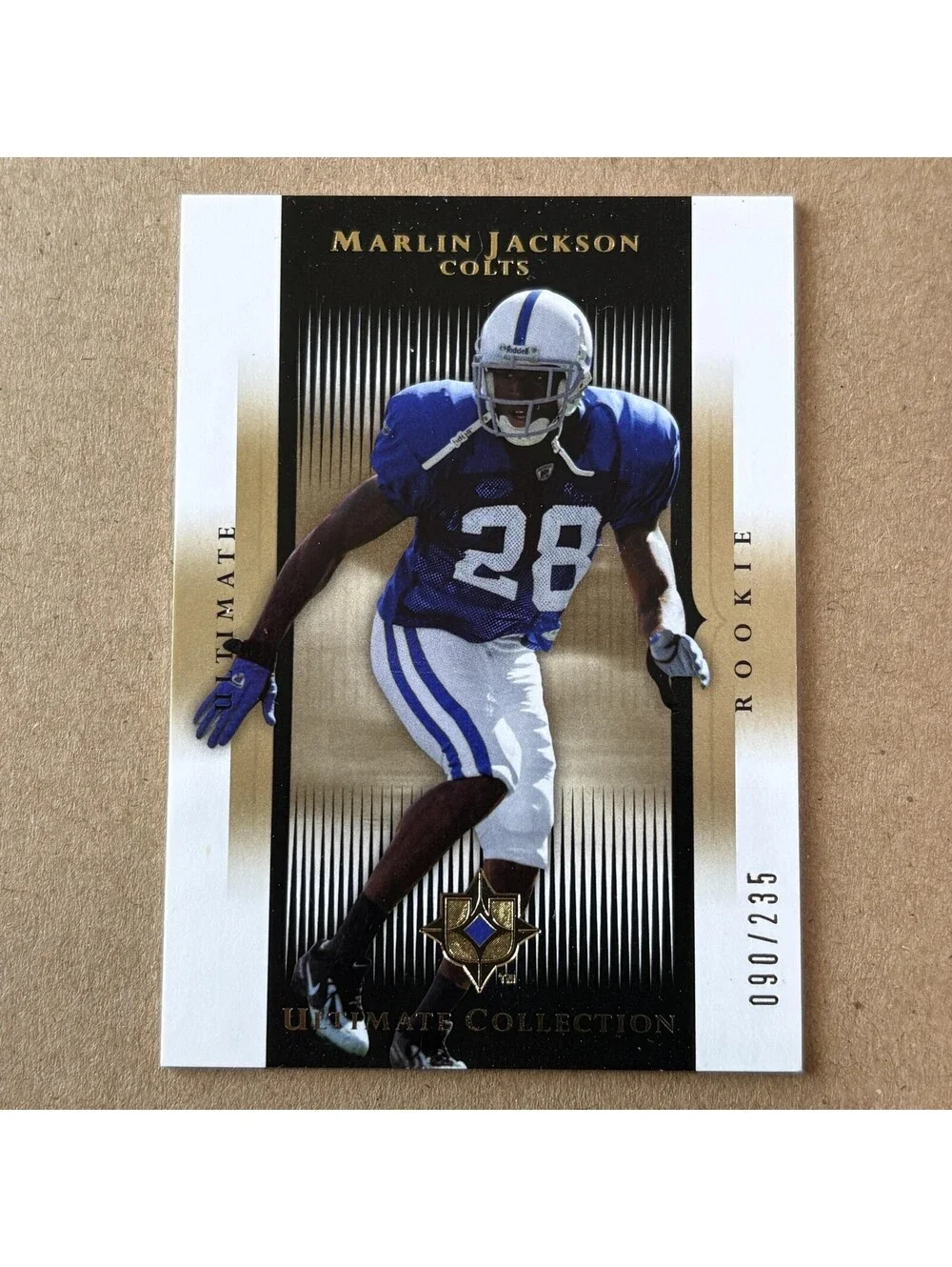 2005 Upper Deck Ultimate Collection Marlin Jackson Rookie #102 /235 Colts